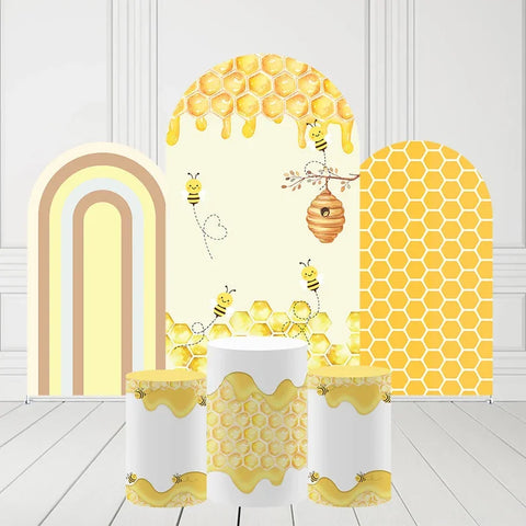 Arch Backdrop Covers Sweet Bee