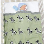 Zebra Baby Blanket 