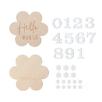 Wooden Baby Milestone Cards 