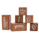 6pcs/1Set Baby Month Milestone Card