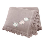 Floral Baby Cotton Blankets 