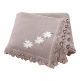 Floral Baby Cotton Blankets 