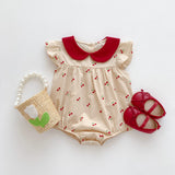 Cherry Print Baby Bodysuit