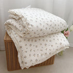 Vintage Roses Crib Bedding and Pillow Set