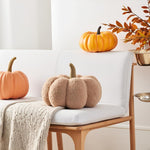 Pumpkin Sherpa Pillow
