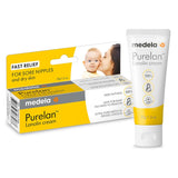 Purelan Lanolin Nipple Cream, Fast Relief for Sore Nipples & Dry Skin during Breastfeeding