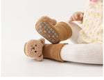 Cute Bear Newborn Socks