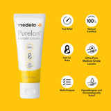 Purelan Lanolin Nipple Cream, Fast Relief for Sore Nipples & Dry Skin during Breastfeeding
