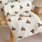 Bear Crib Bedding and Pillow Set