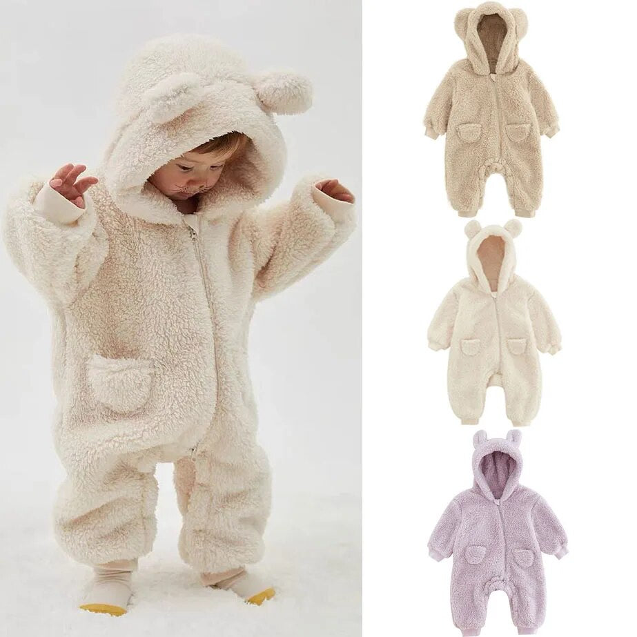 Baby Teddy Bear Onesie – Cozy Nursery