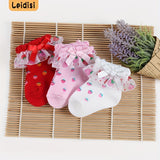 Girl's Fashion Cute Strawberry Socks