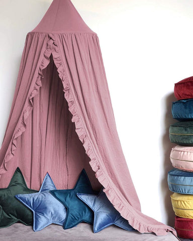 Bed Canopy with Frills 
