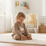 Silly Goose Kids Knit Sweater – Embroidered Goose Pullover | Cozy Cotton Knit Jumper | Toddler & Baby Gift