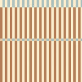 Stripes Nostalgia Brown Blue Vintage Wallpaper 