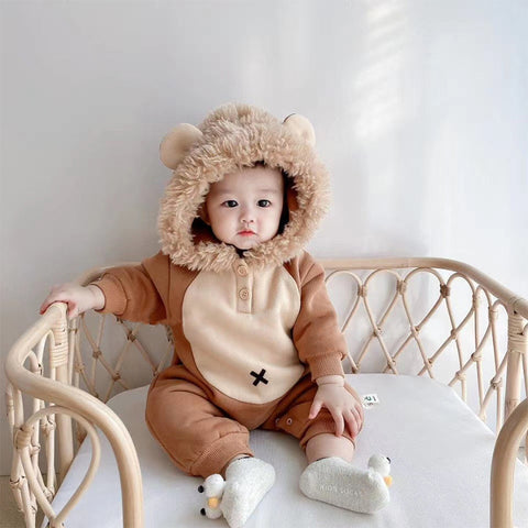 Lion Baby Romper