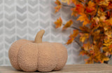 Pumpkin Sherpa Pillow