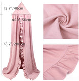 Bed Canopy with Frills 