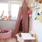 Bed Canopy with Frills 