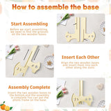 A Little Cutie Is on the Way Baby Shower Guest Book Set, 64 Pieces, Little Cutie Baby Shower Decorations with Wood Photo Sonogram Frame Keepsake 60 Wood Orange Chips Pen Standing Sign Synopsis