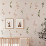 Cute Geese Wall Stickers 