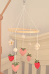 Strawberry Baby Crib Mobile