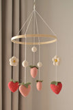 Strawberry Baby Crib Mobile