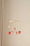 Strawberry Baby Crib Mobile