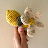 Crochet Baby Rattle Set – Lemon & Daisy 