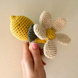 Crochet Baby Rattle Set – Lemon & Daisy 