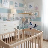 Coastal Ocean Baby Mobile Felt Whale & Sea Friends