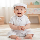 Baby Boy Vest Outfit Set – Christening • Ring Bearer • First Birthday