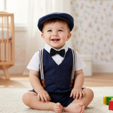 Baby Boy Vest Outfit Set – Christening • Ring Bearer • First Birthday