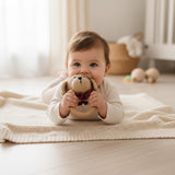 Crochet Puppy Baby Rattle 