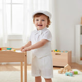 Baby Boy Vest Outfit Set – Christening • Ring Bearer • First Birthday