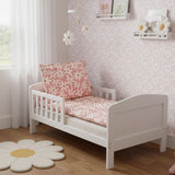 Blush Daisies Bedding Set for Kids Girls Soft Cotton Quilt & Pillow with Antiallergic Filling