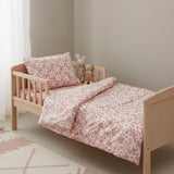 Blush Daisies Bedding Set for Kids Girls Soft Cotton Quilt & Pillow with Antiallergic Filling