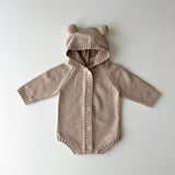 Baby Bear Knit Romper 