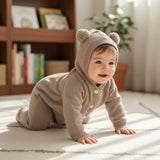 Baby Bear Knit Romper 