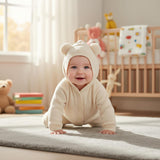 Baby Bear Knit Romper 