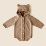Baby Bear Knit Romper 