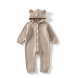Baby Bear Knit Romper 