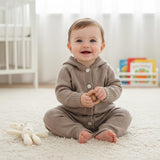 Baby Bear Knit Romper 