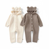Baby Bear Knit Romper 