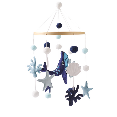 Sea Animals & Whale Baby Crib Mobile