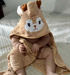 Baby Reindeer Towel Poncho