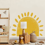 Half Sun Wallpaper Decal 