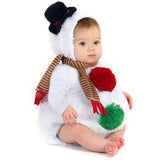 Christmas Baby Snowman Romper 