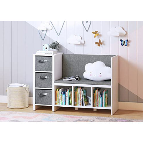 Kids Bookcase with Reading Nook