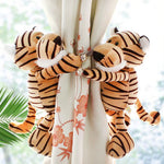 Jungle Forest Animals curtain tie back hooks