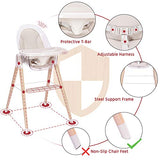 Wooden High Chair for Babies and Toddlers